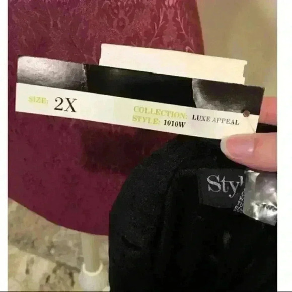 New Style & Co Top Size 2X Luxe Collection 1010w - Picture 6 of 8